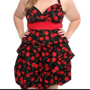 TORRID CHERRY PINUP DRESS